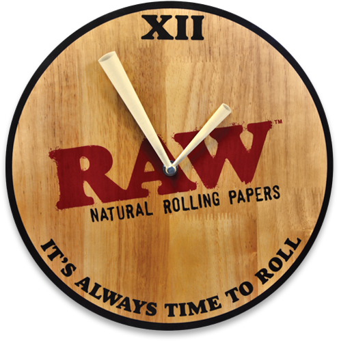 RAW Wooden Wall Clock RAW Wooden Wall Clock